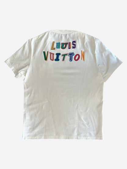 Louis Vuitton NBA White Logo T-Shirt