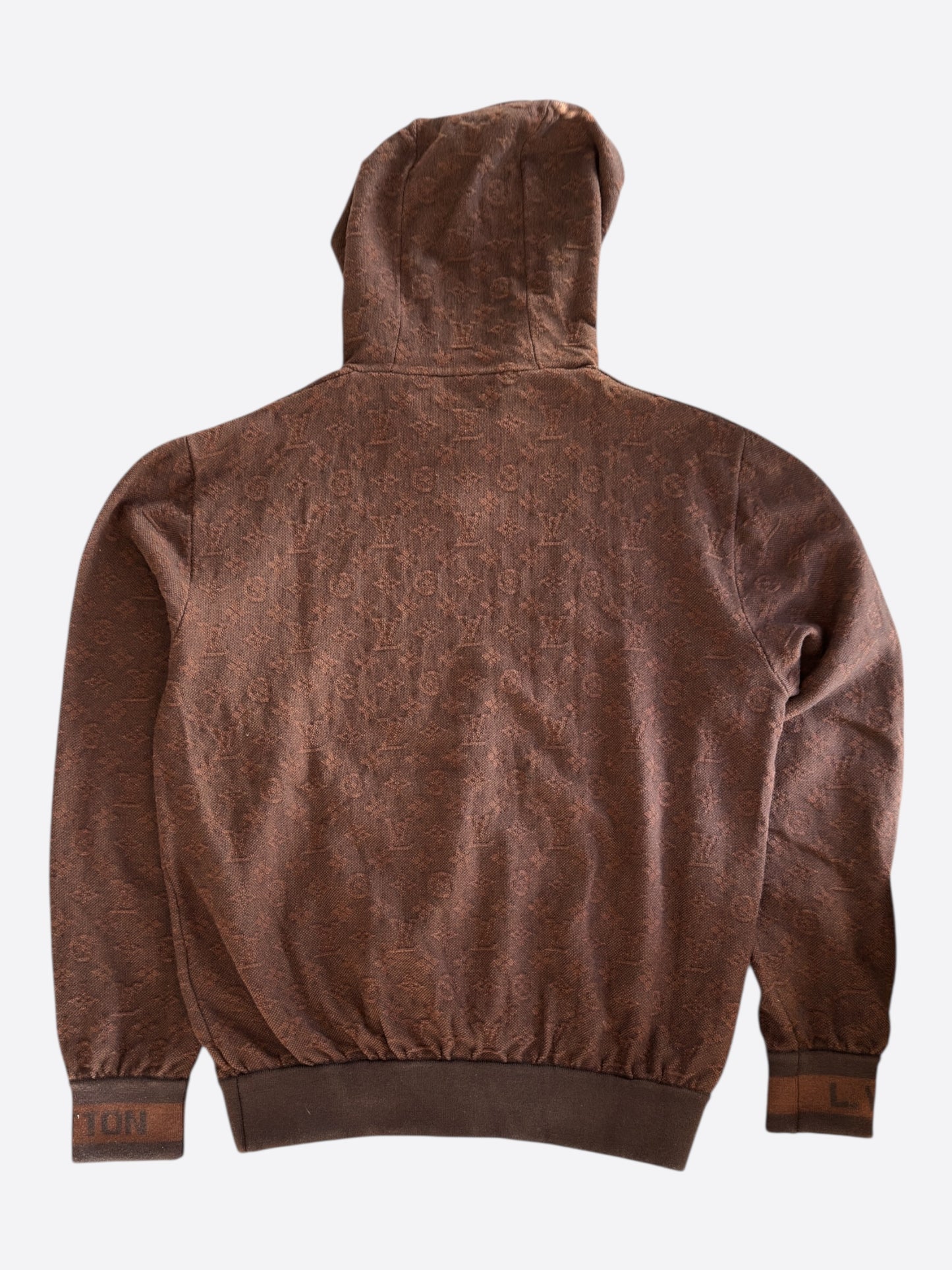 Louis Vuitton Brown Monogram Track Hoodie