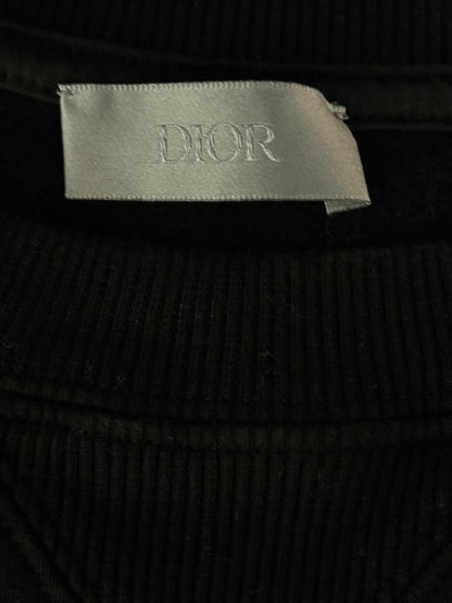 Dior Daniel Arsham Black & Blue Logo Sweater