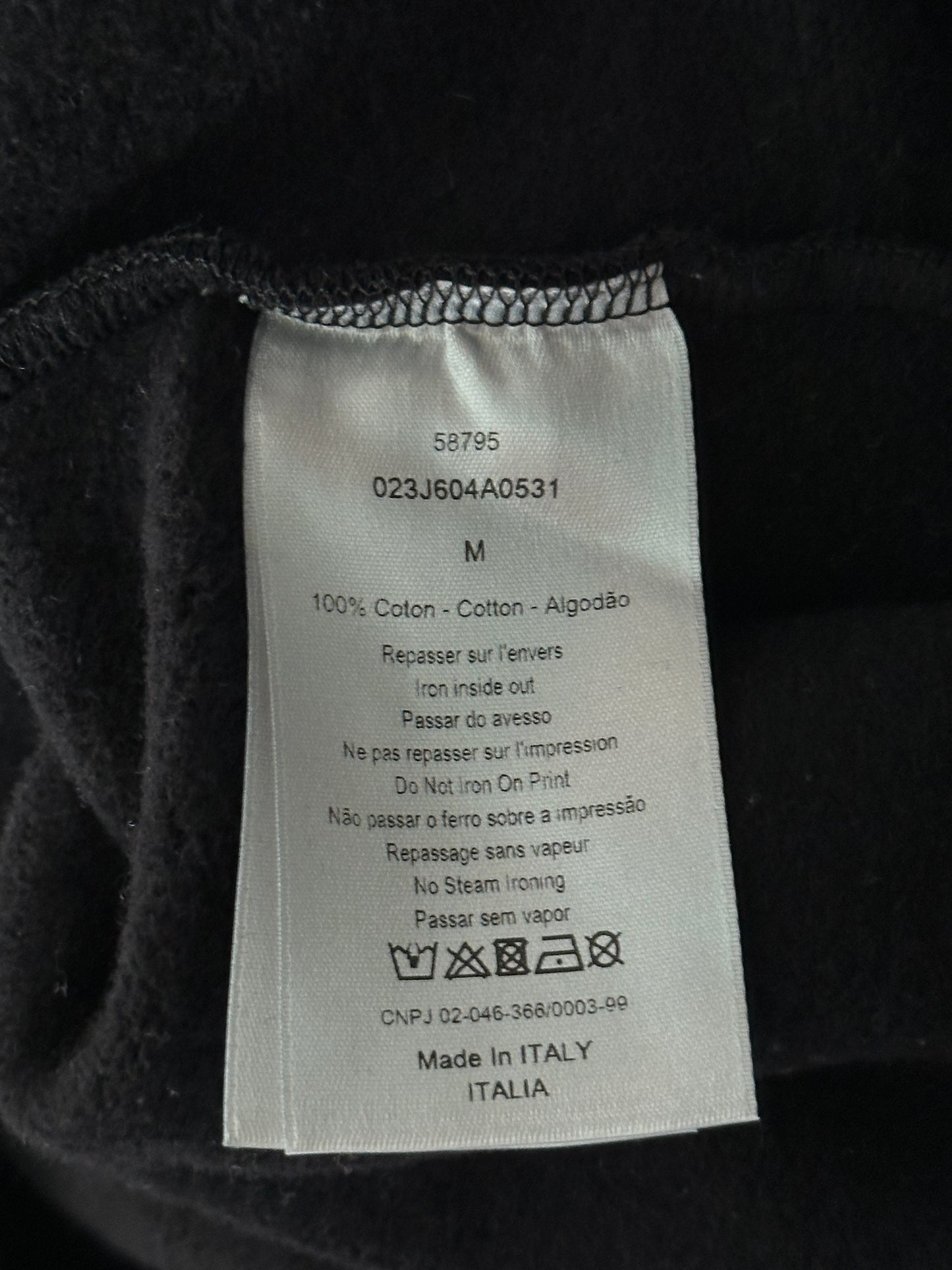 Dior Daniel Arsham Black & Blue Logo Sweater