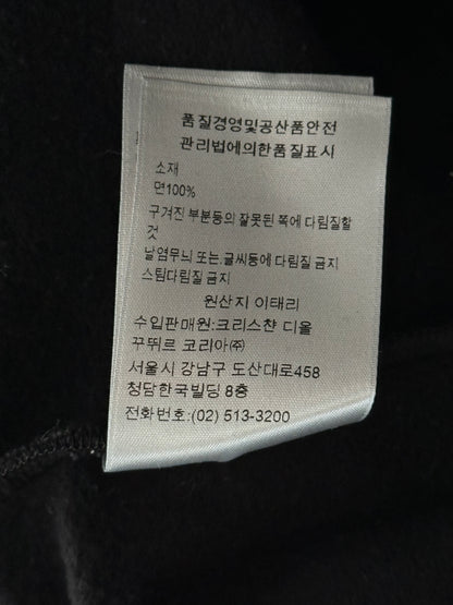 Dior Daniel Arsham Black & Blue Logo Sweater