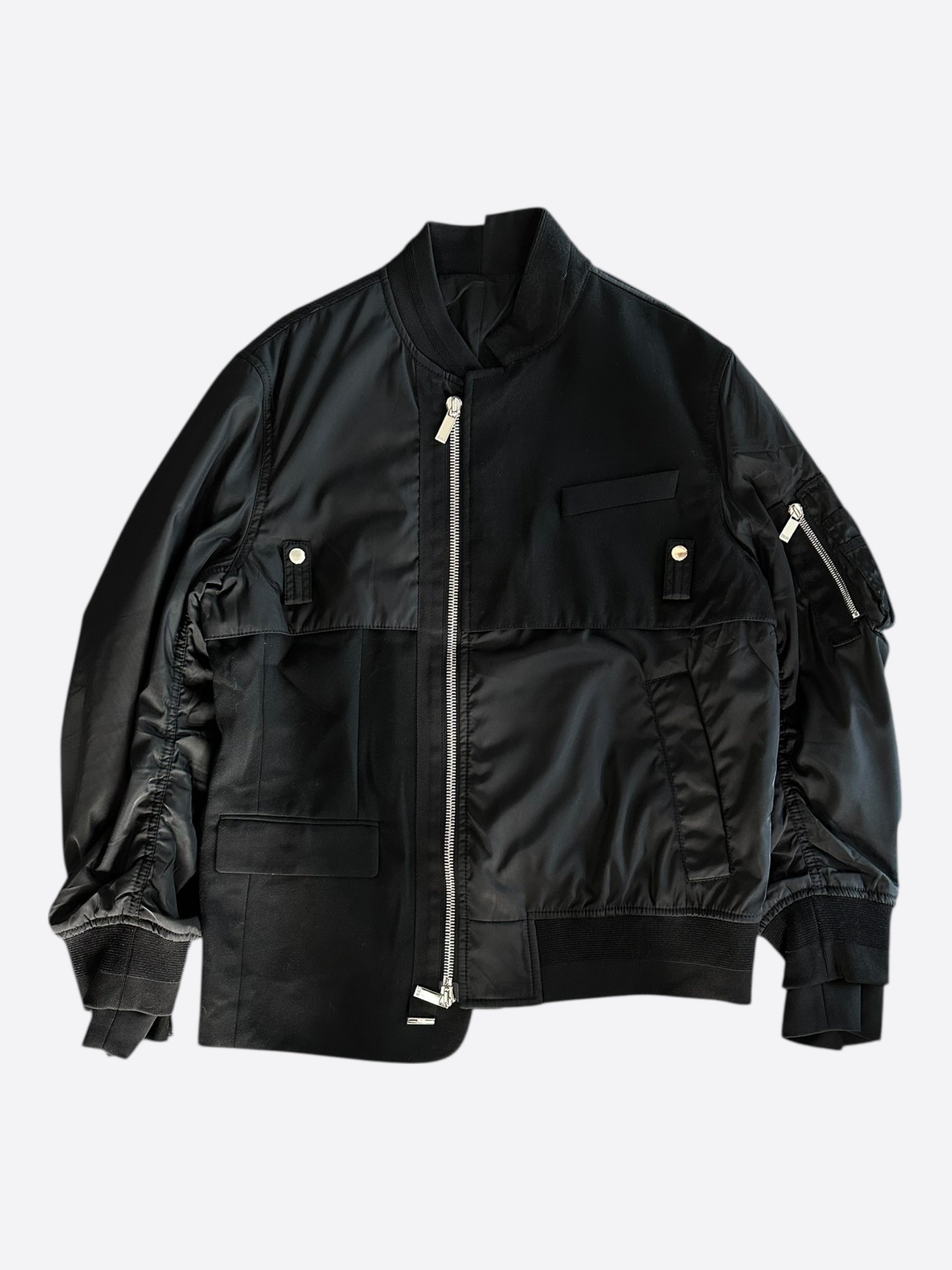 Dior Stussy Black Logo Windbreaker – Savonches