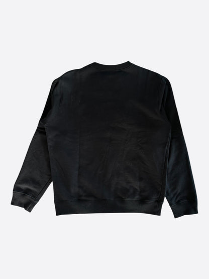 Dior Daniel Arsham Black & Blue Logo Sweater