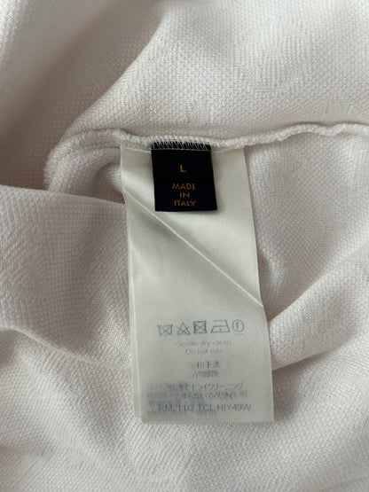 Louis Vuitton White Monogram Pocket T-Shirt