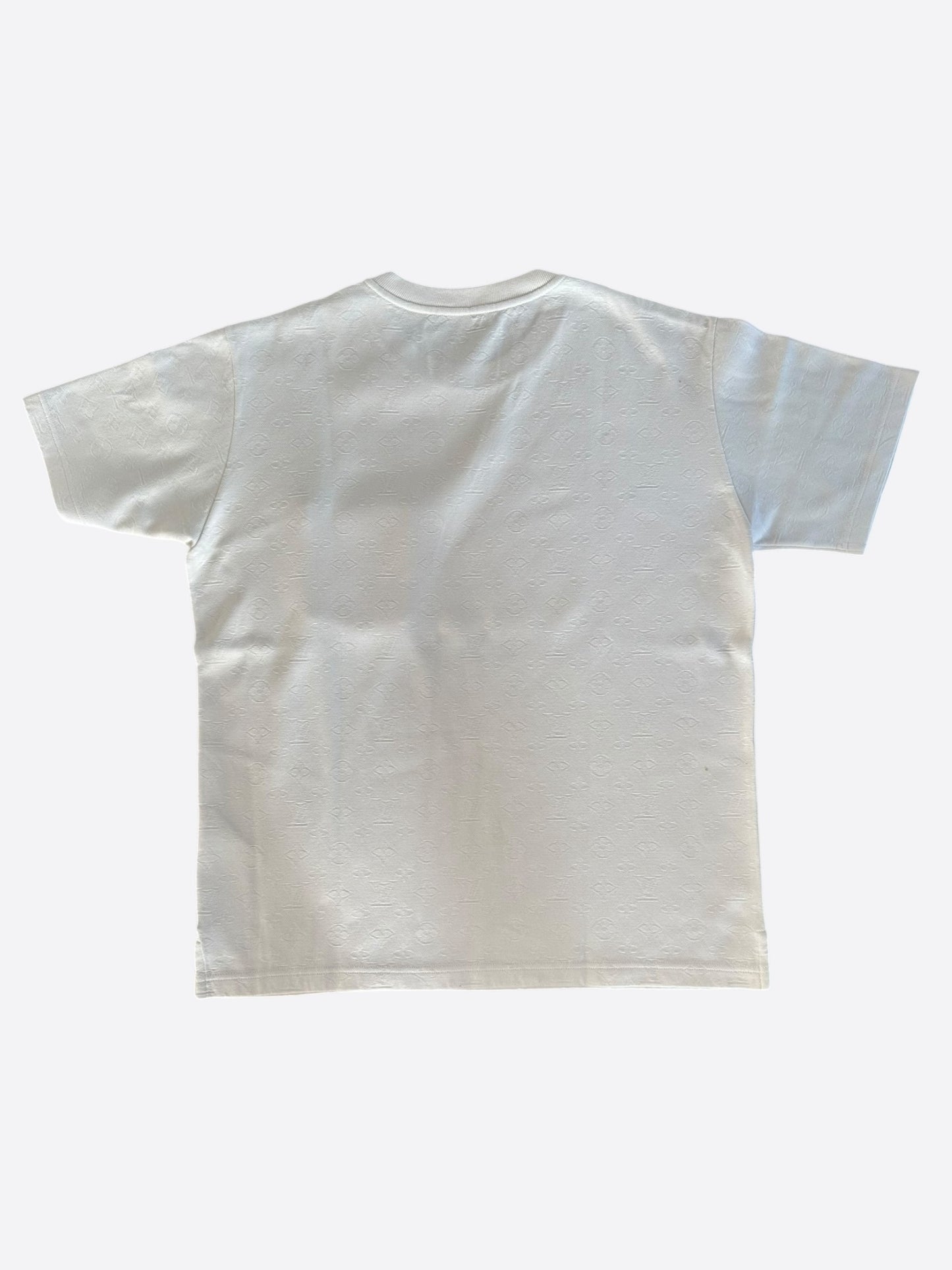 Louis Vuitton White Monogram Pocket T-Shirt