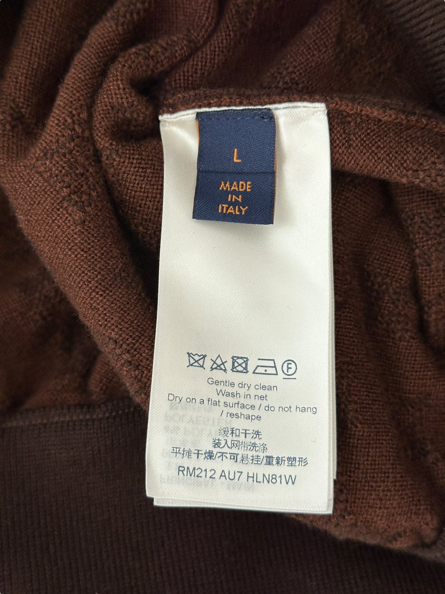 Louis Vuitton Brown Monogram Track Hoodie