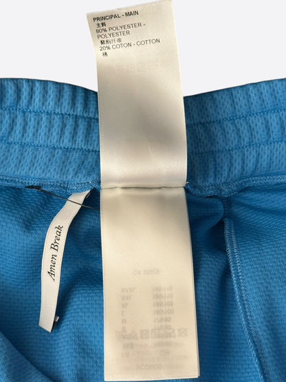 Louis Vuitton Blue Lightning Logo Shorts