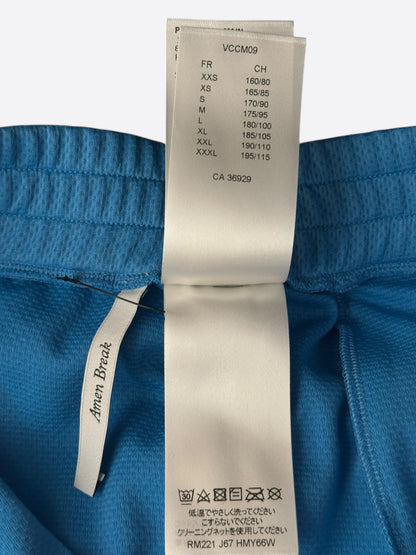 Louis Vuitton Blue Lightning Logo Shorts