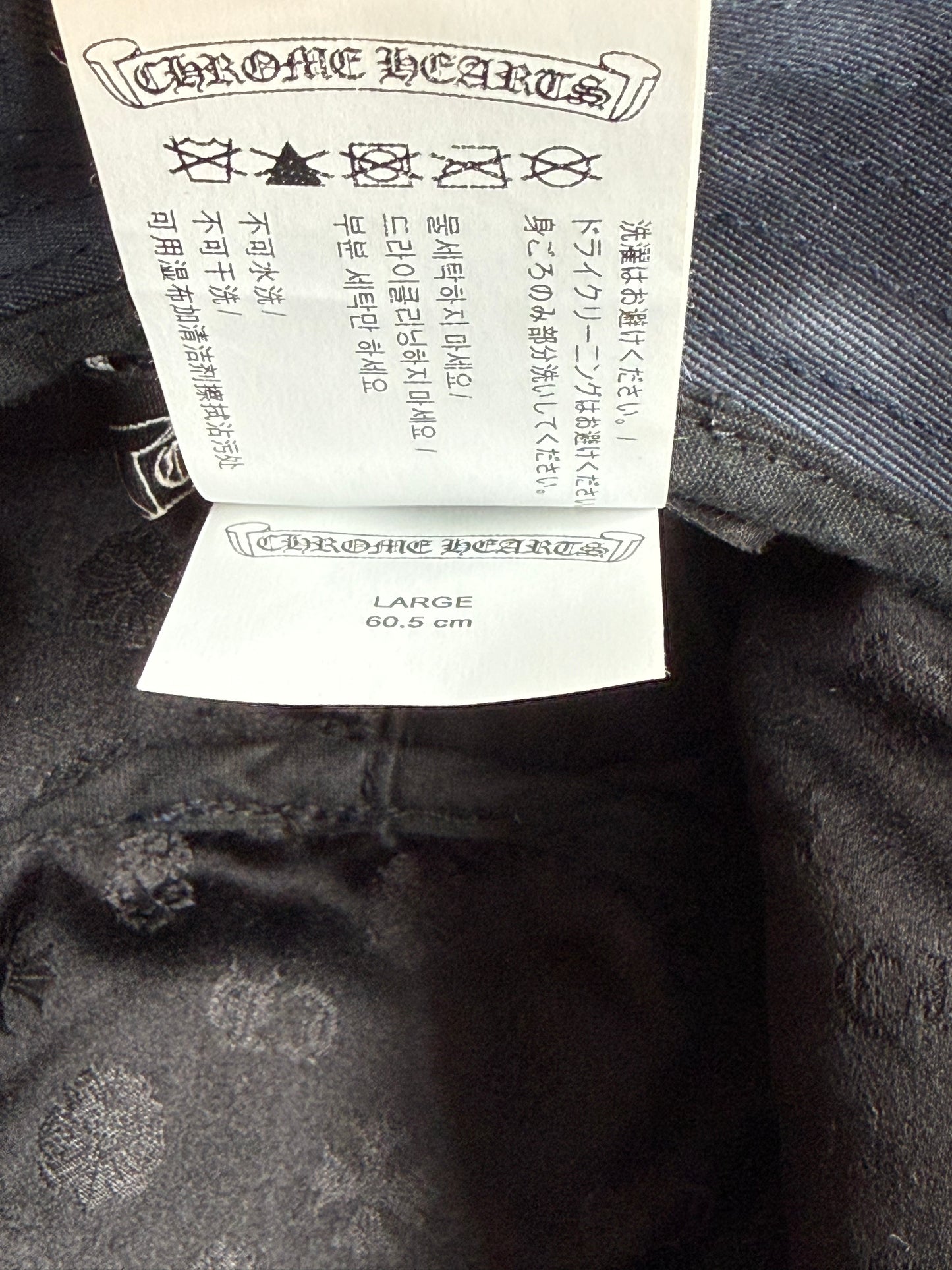 Chrome Hearts Matty Boy Navy 99 Eyes Bucket Hat
