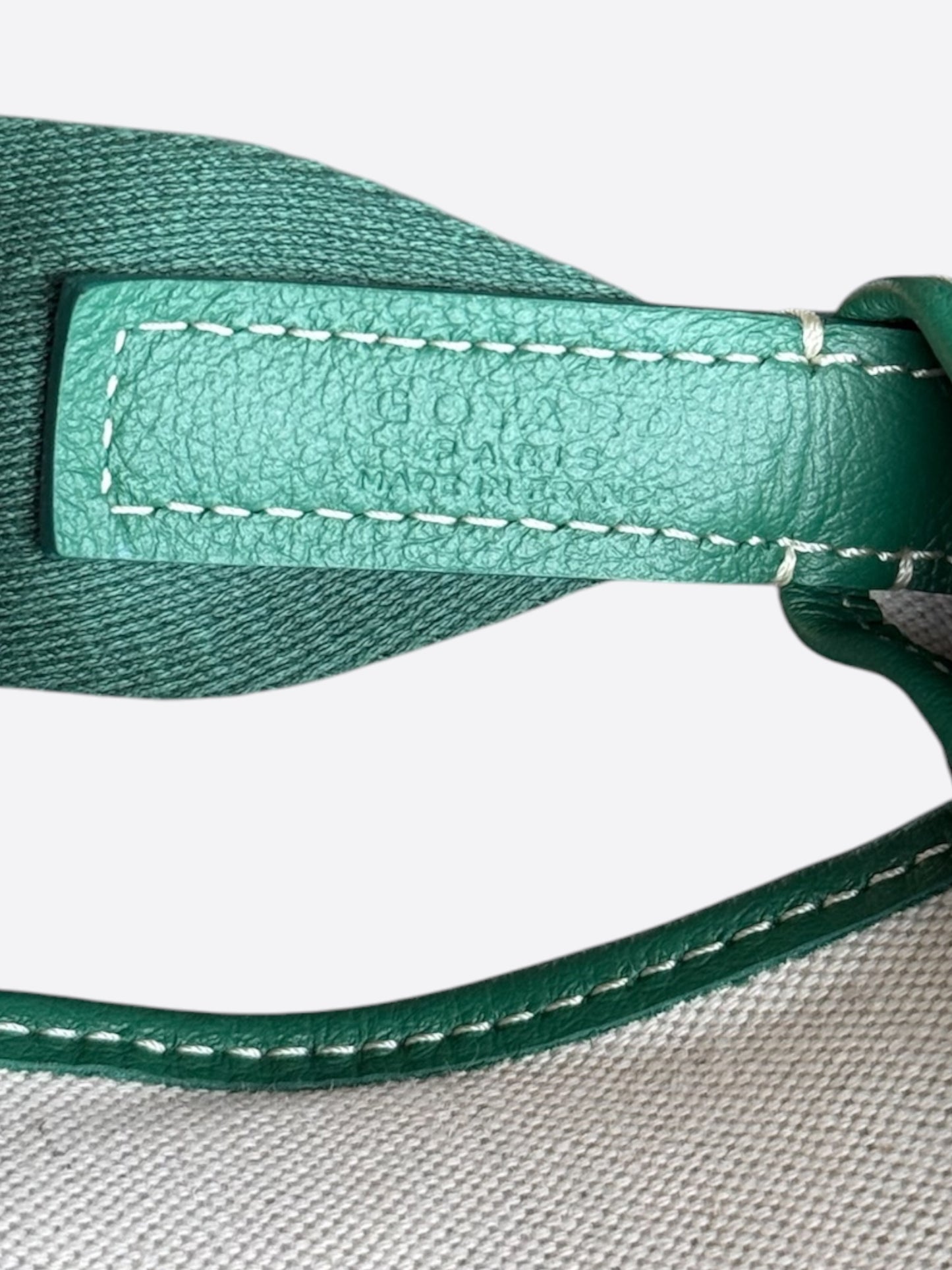Goyard Green Capetien MM Messenger Bag