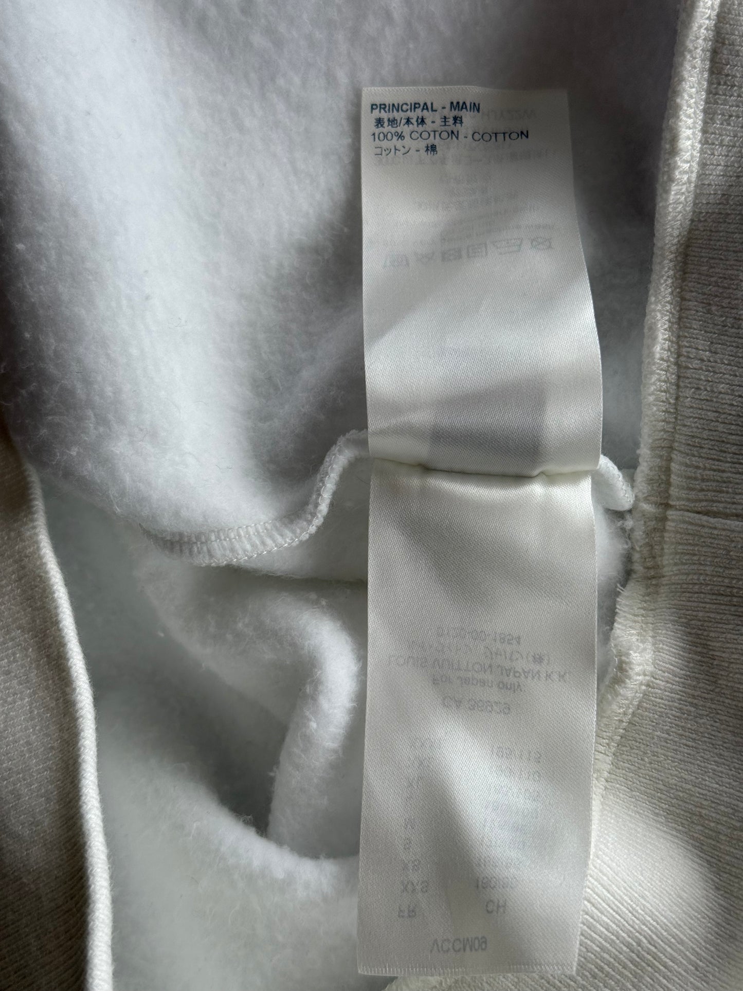 Louis Vuitton White Multicolor Flower Monogram Sweater