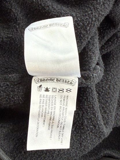 Chrome Hearts Black & White Neck Logo Sweater