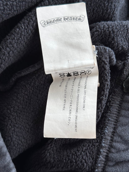 Chrome Hearts Black Triple Cross Patch Shorts