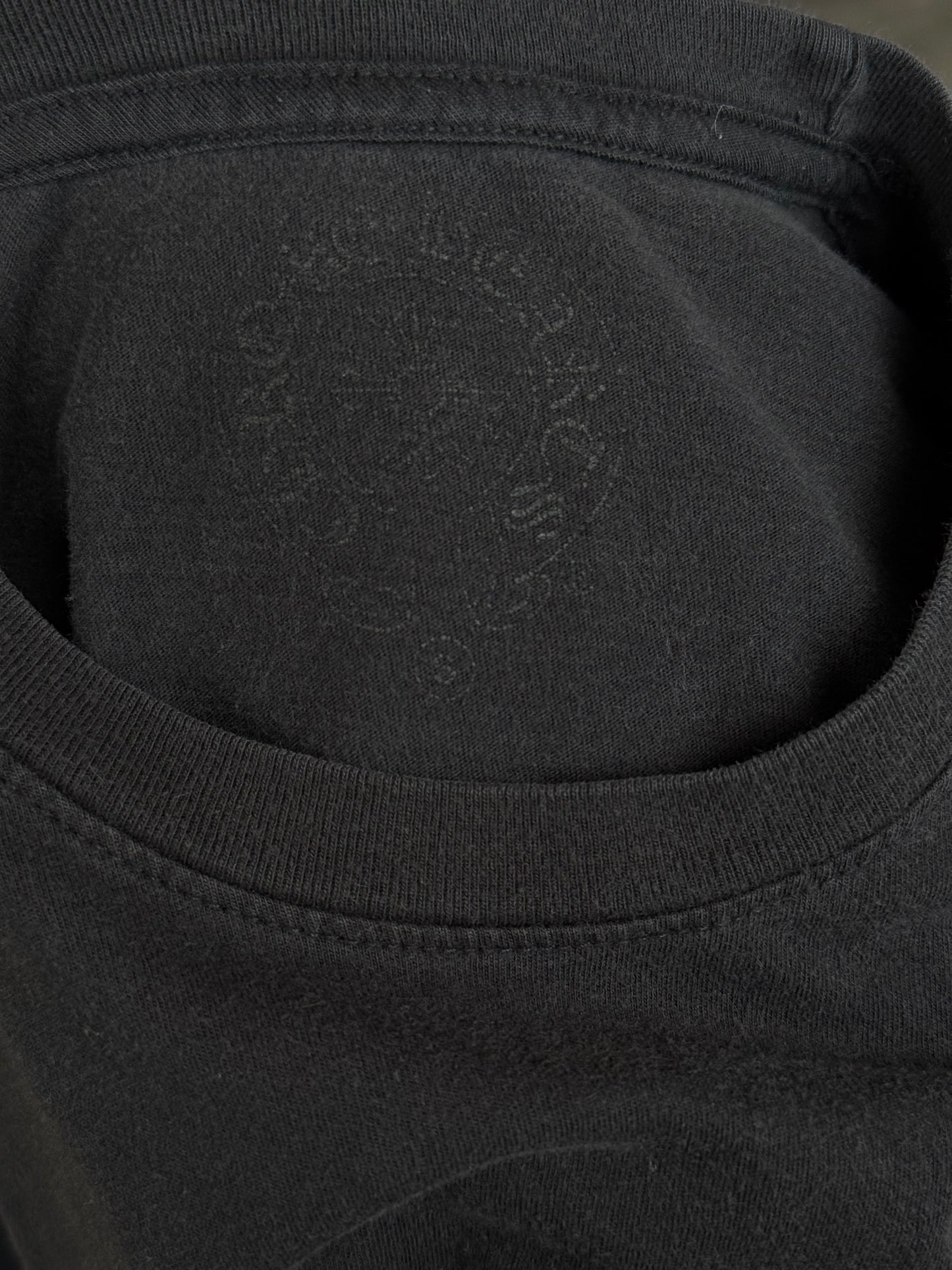 Chrome Hearts Black & White St. Barth Horseshoe Logo T-Shirt