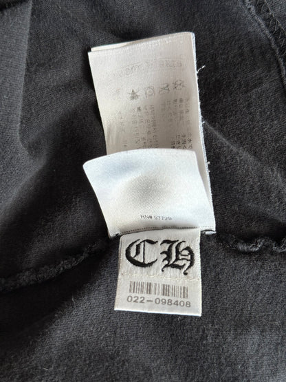 Chrome Hearts Black & White St. Barth Horseshoe Logo T-Shirt