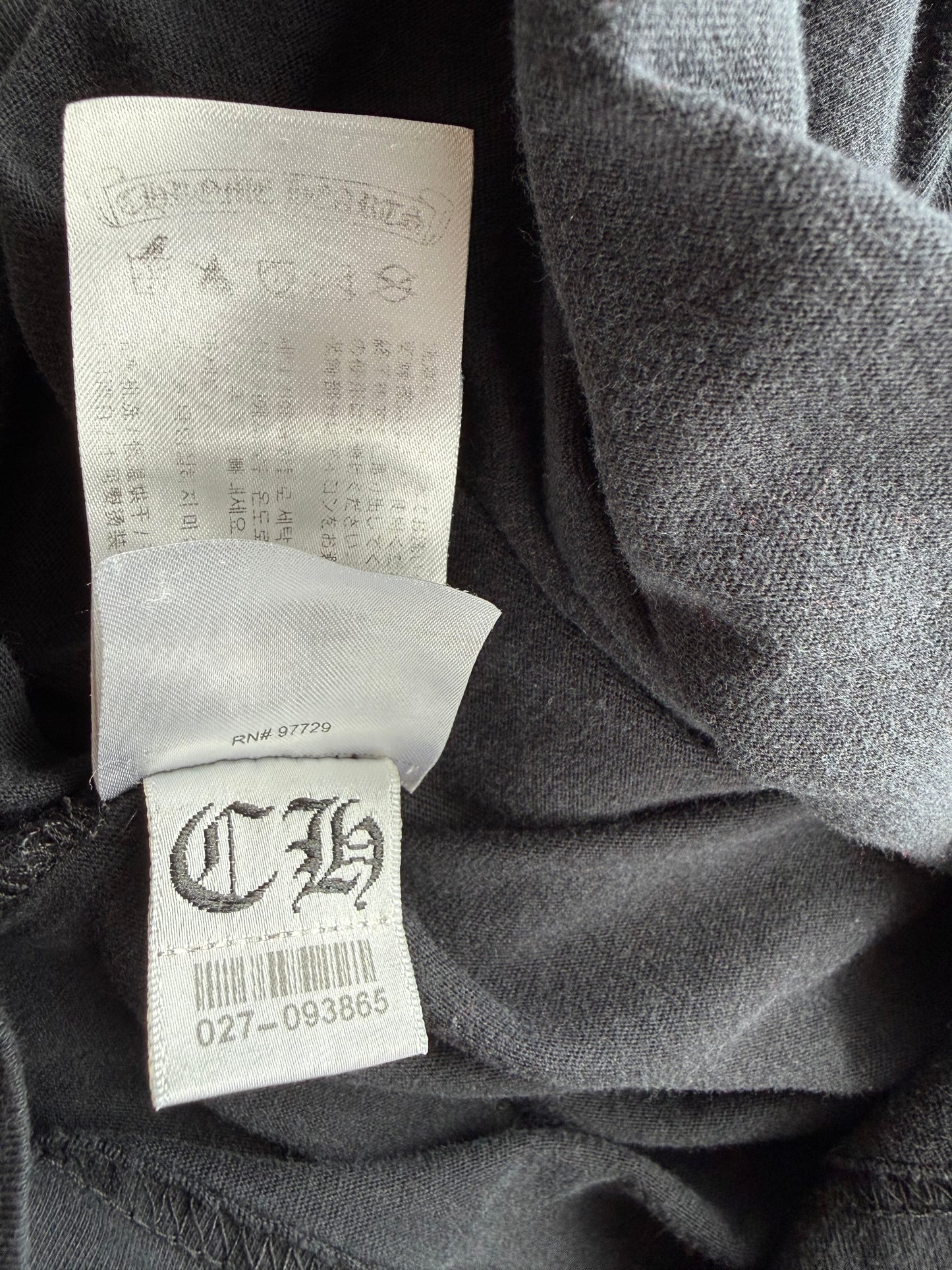 Chrome Hearts Black & White Aspen Exclusive Longsleeve T-Shirt