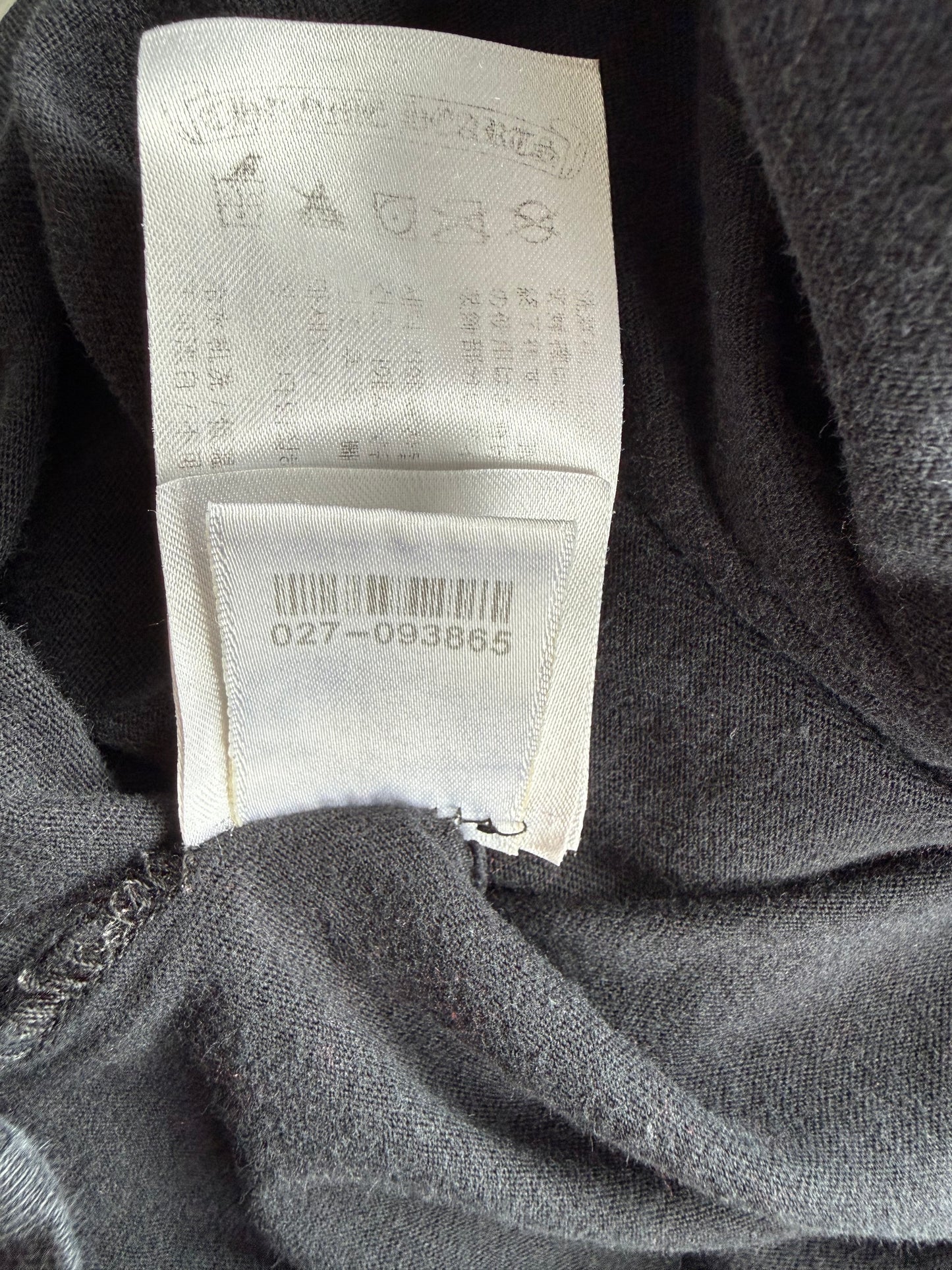 Chrome Hearts Black & White Aspen Exclusive Longsleeve T-Shirt