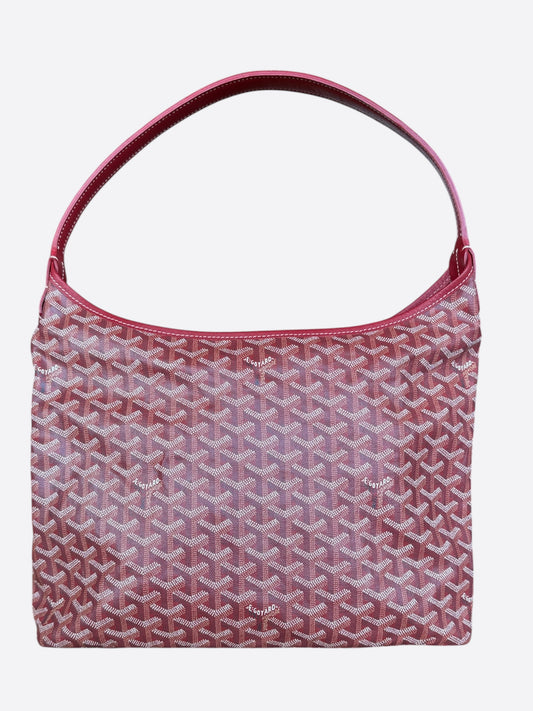 Goyard Red Boheme Hobo Tote Bag