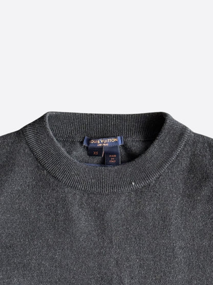 Louis Vuitton Charcoal Grey Employee Sweater