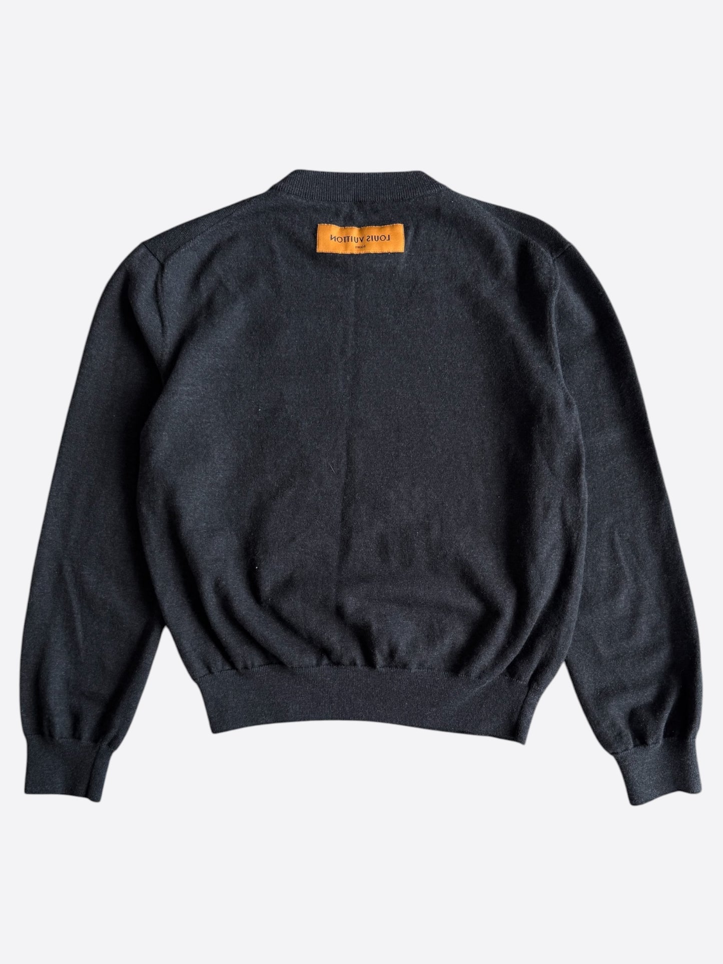 Louis Vuitton Charcoal Grey Employee Sweater