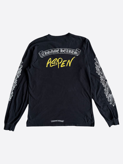 Chrome Hearts Black & White Aspen Exclusive Longsleeve T-Shirt