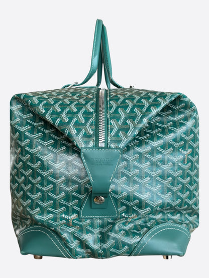 Goyard Green Boeing 55 Duffel Bag