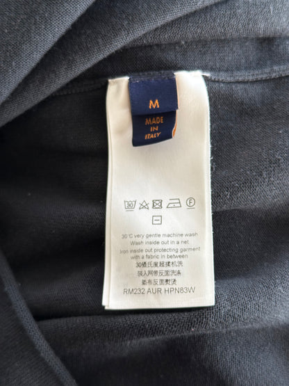Louis Vuitton Black & White Studios Intarsia T-Shirt