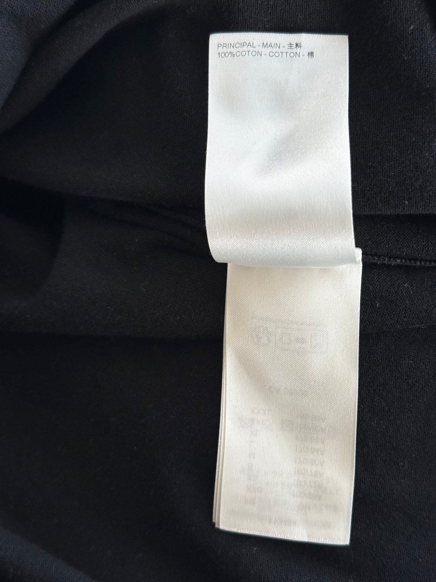 Louis Vuitton Black & White Signature Knit T-Shirt