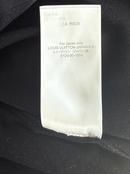 Louis Vuitton Black & White Signature Knit T-Shirt