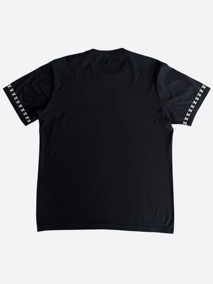 Louis Vuitton Black & White Signature Knit T-Shirt