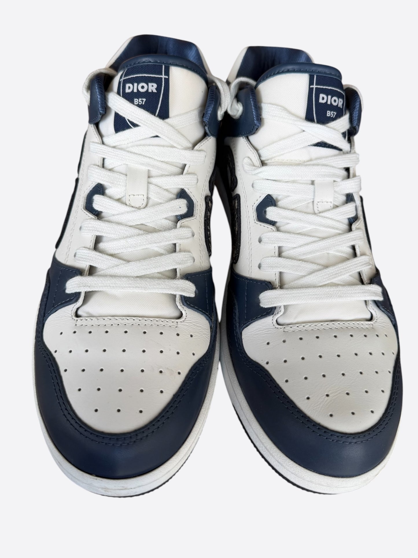 Dior Navy & White Oblique B57 Sneakers