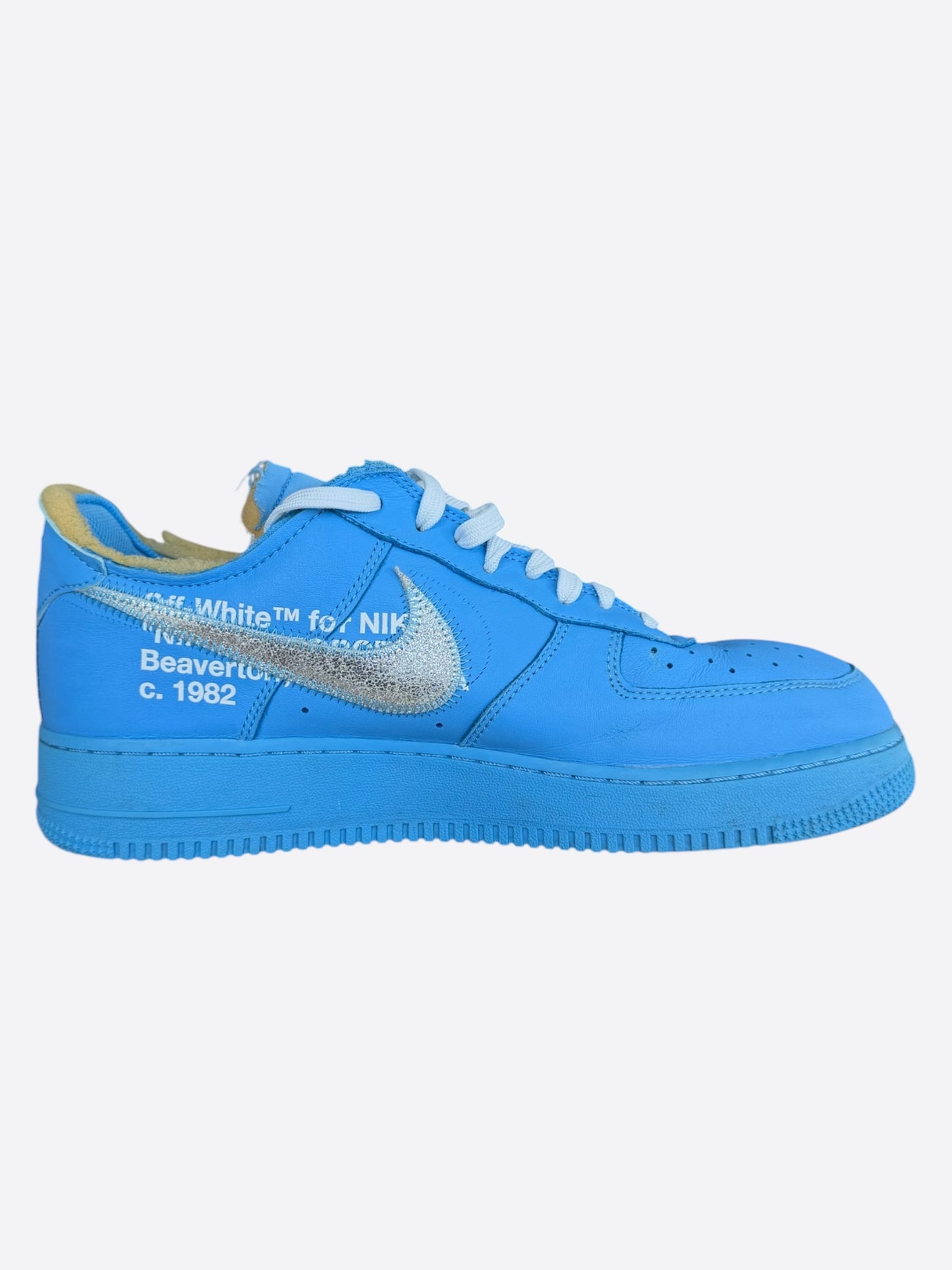 Nike Off-White University Blue MCA Air Force 1