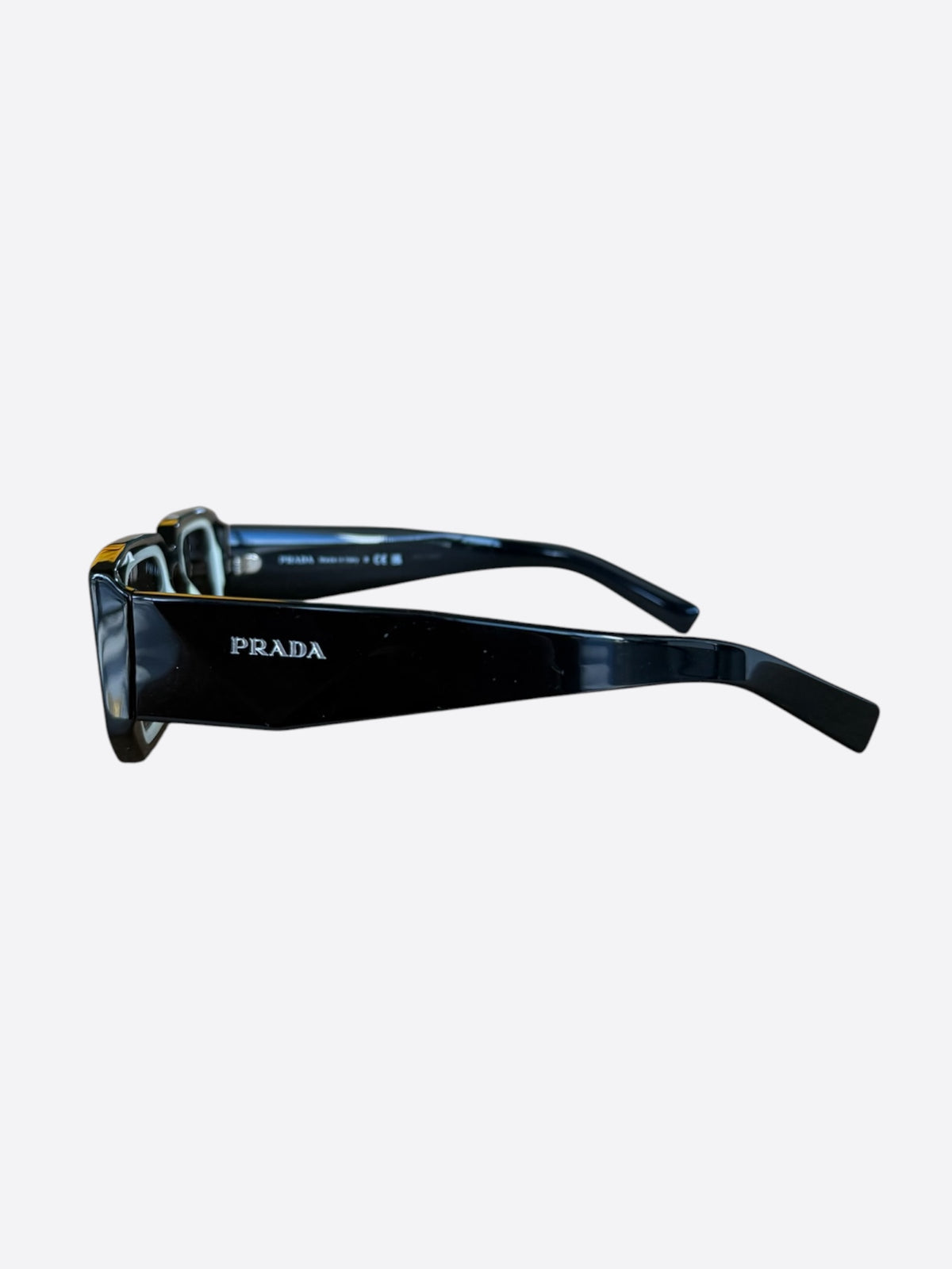 Prada Black & Silver SPR06Y Sunglasses