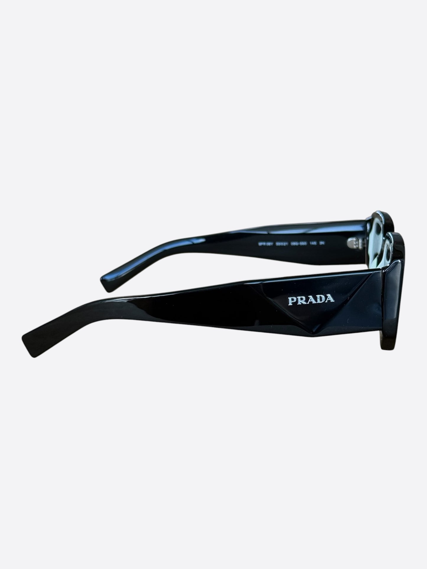 Prada Black & Silver SPR06Y Sunglasses