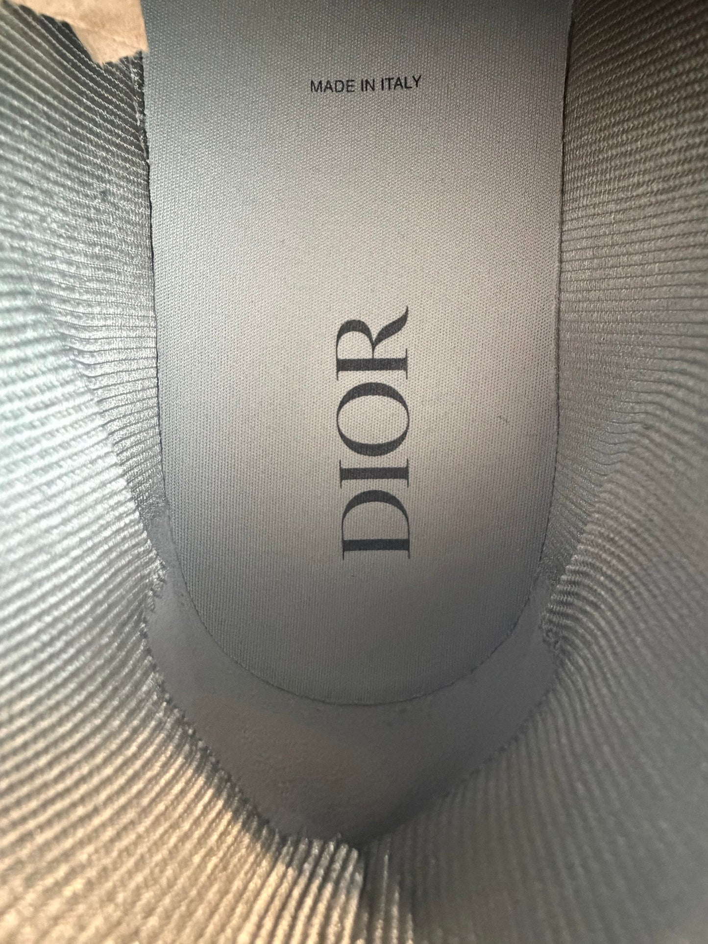 Dior Grey & White Oblique B57 Sneakers