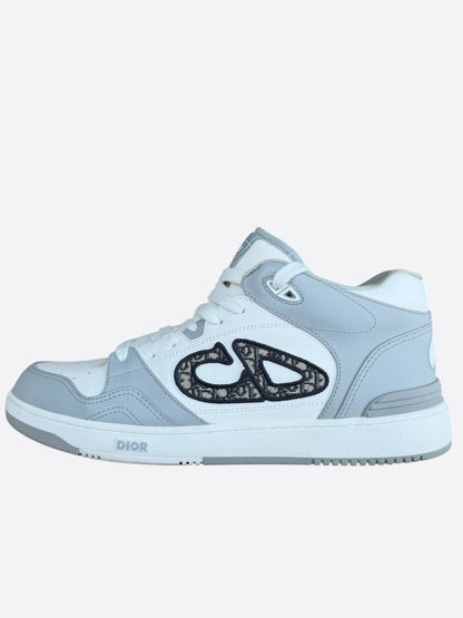 Dior Grey & White Oblique B57 Sneakers