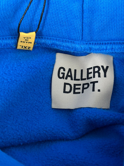 Gallery Dept Blue Boxing Gloves Logo Hoodie