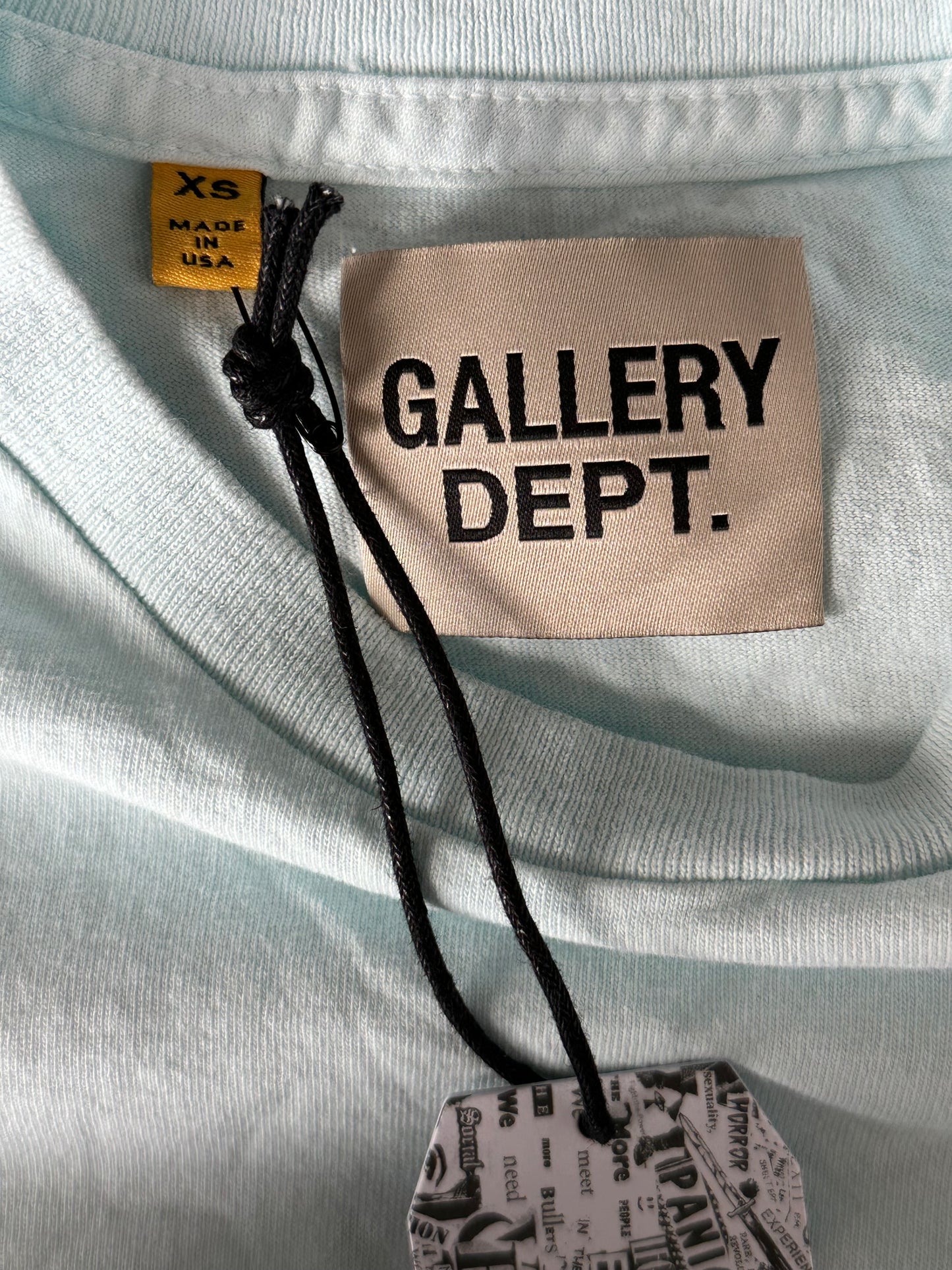 Gallery Dept Light Blue & Navy Art Dept T-Shirt