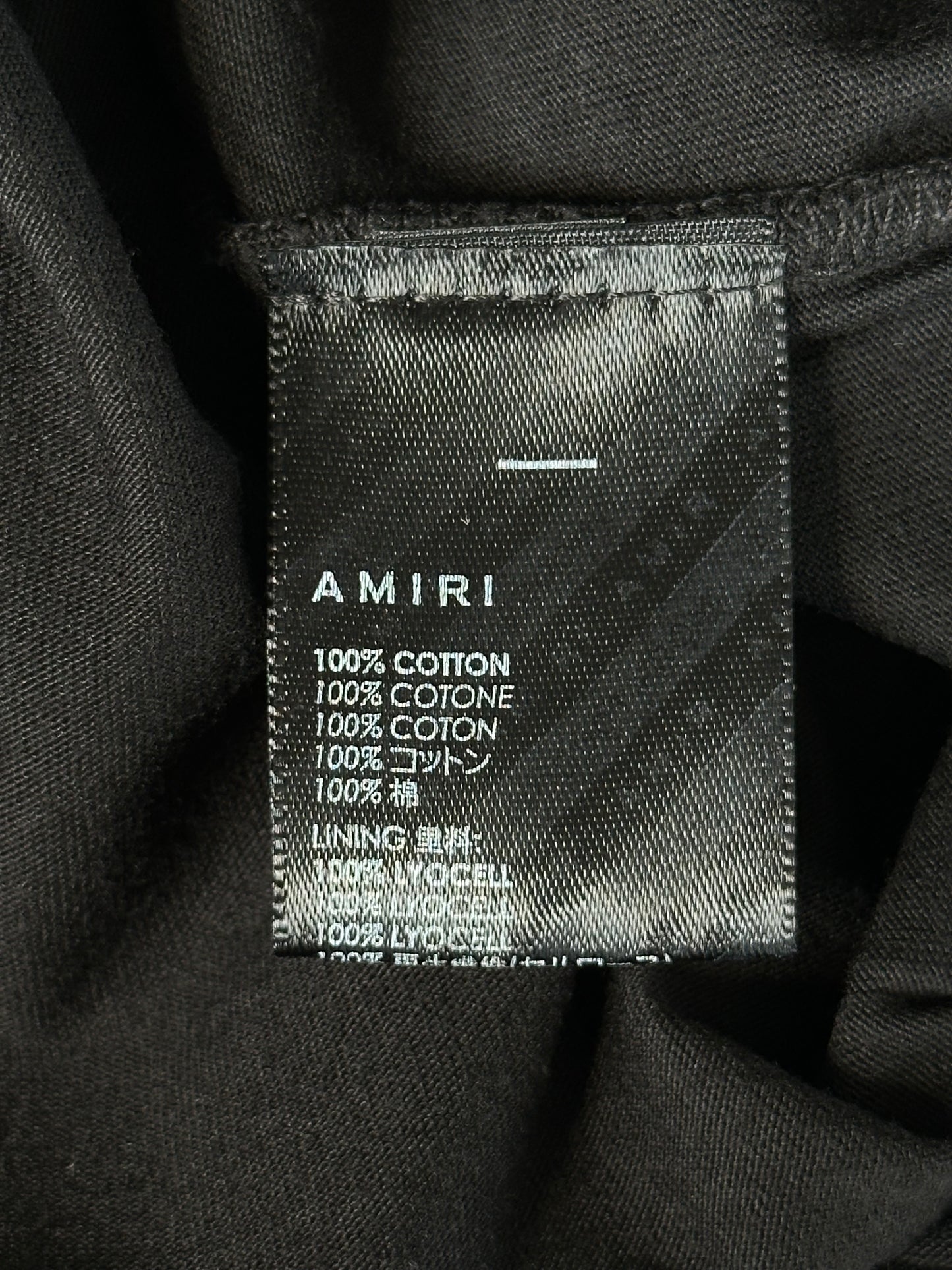 Amiri Wes Lang Black & Red Solar Kings T-Shirt