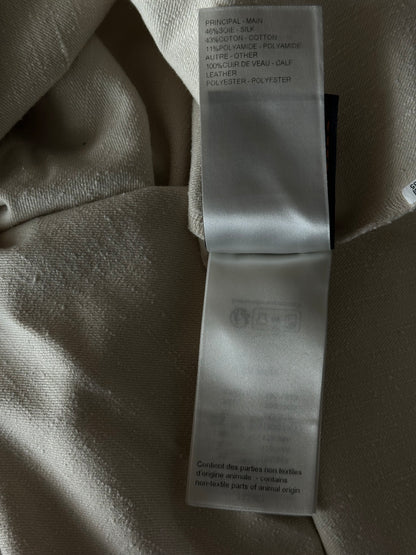 Louis Vuitton Beige Logo Button Up Shirt