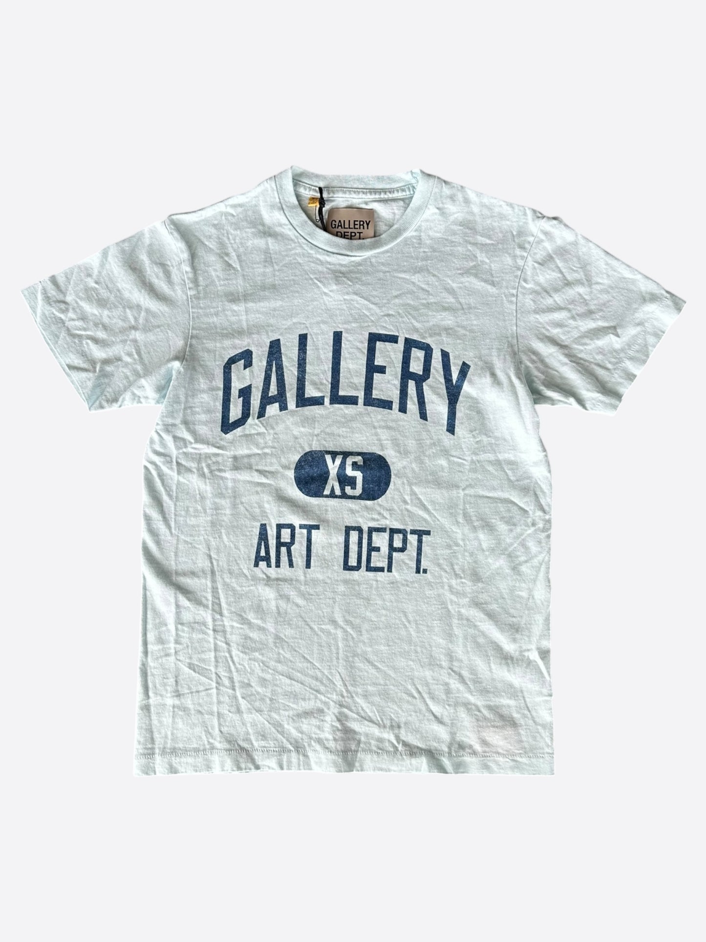 Gallery Dept Light Blue & Navy Art Dept T-Shirt