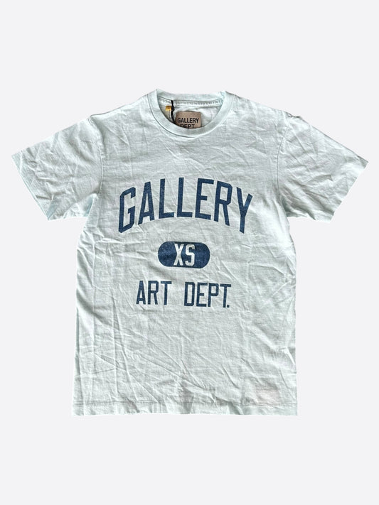 Gallery Dept Light Blue & Navy Art Dept T-Shirt