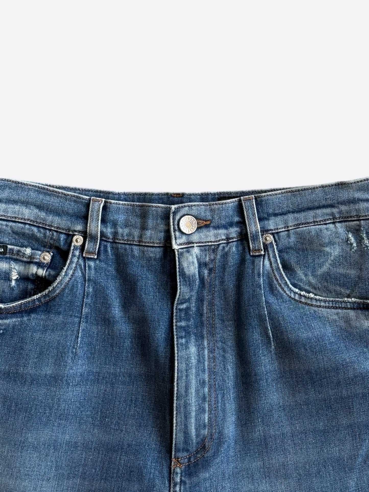 Dolce & Gabbana Blue Denim Jeans