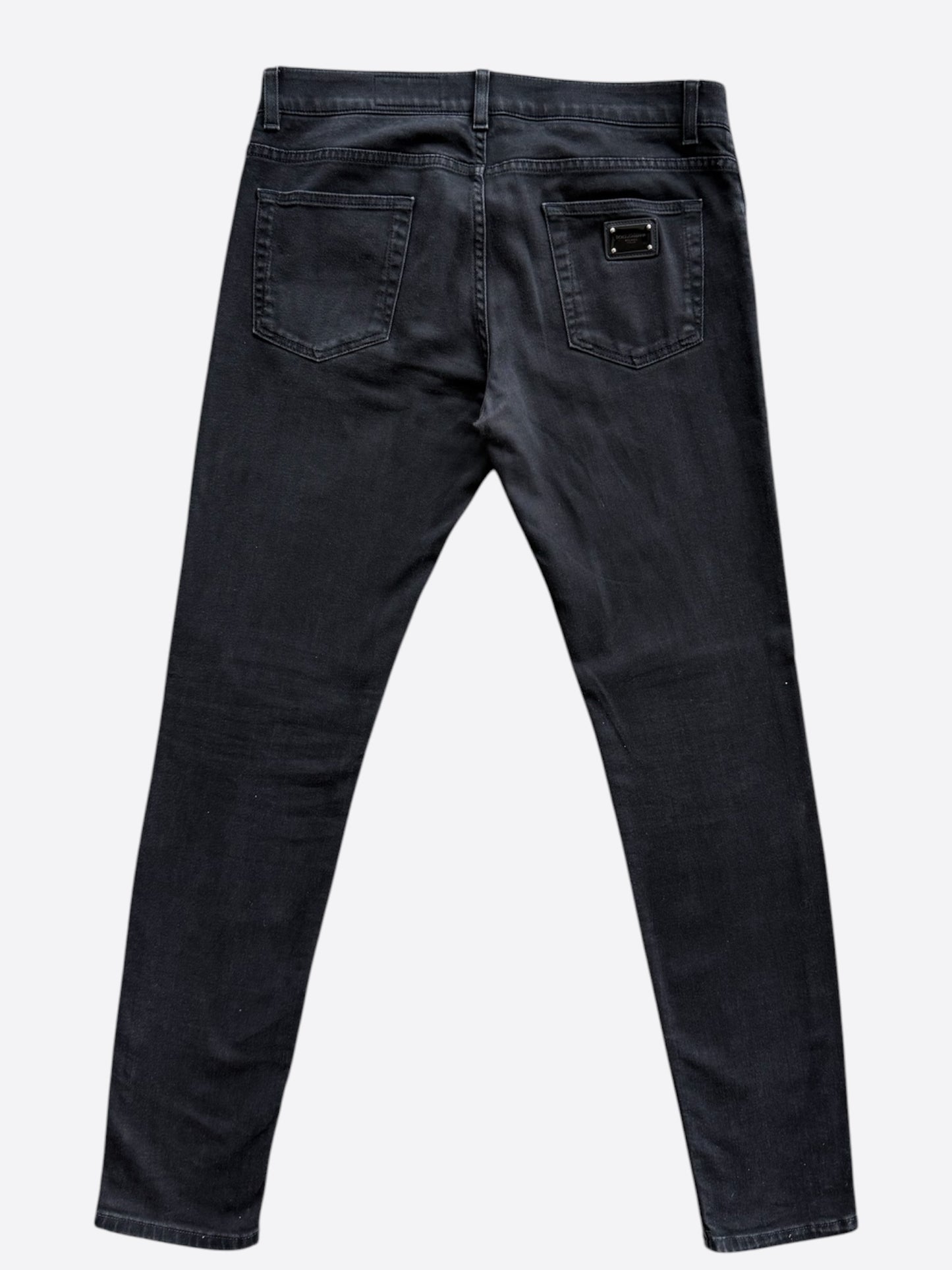 Dolce & Gabbana Black Skinny Denim Jeans