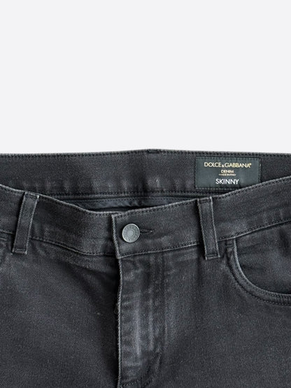 Dolce & Gabbana Black Skinny Denim Jeans