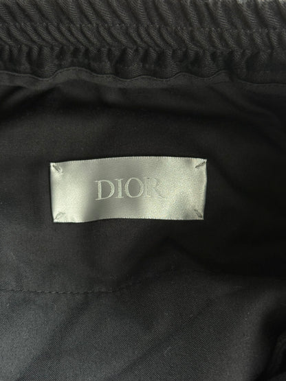 Dior Black Wool Jogger Pants