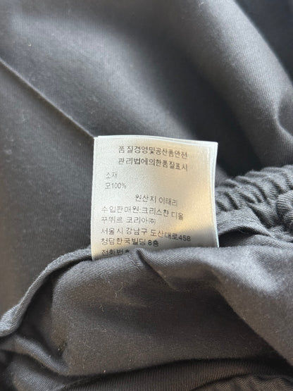 Dior Black Wool Jogger Pants