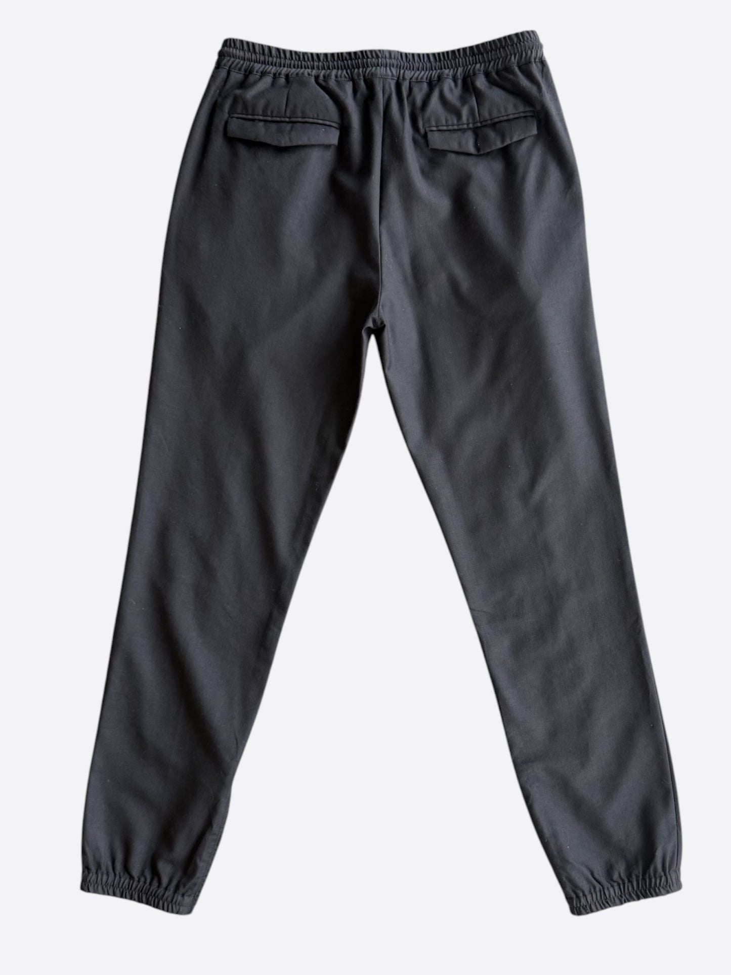 Dior Black Wool Jogger Pants