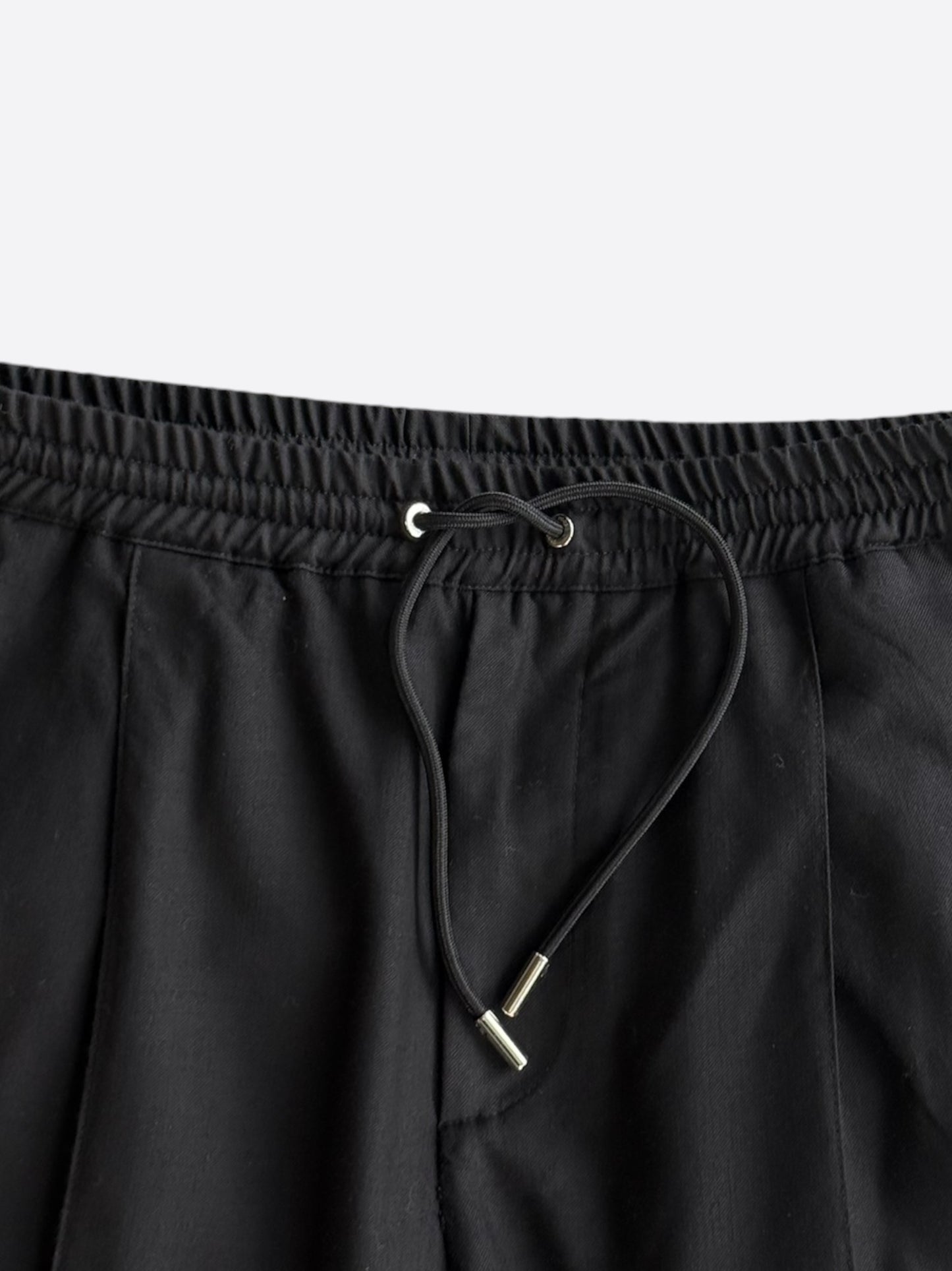 Dior Black Wool Jogger Pants