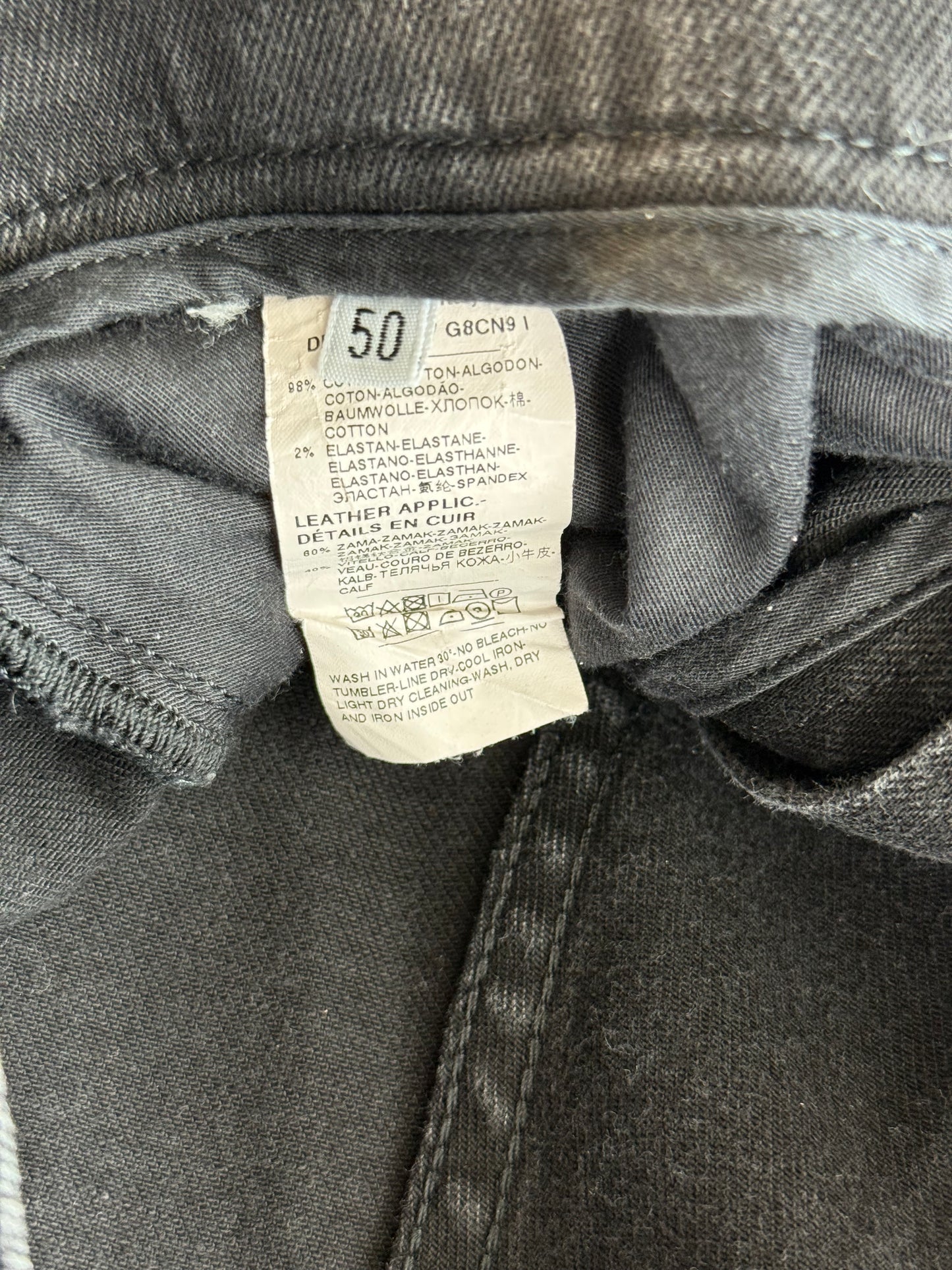 Dolce & Gabbana Black Skinny Denim Jeans